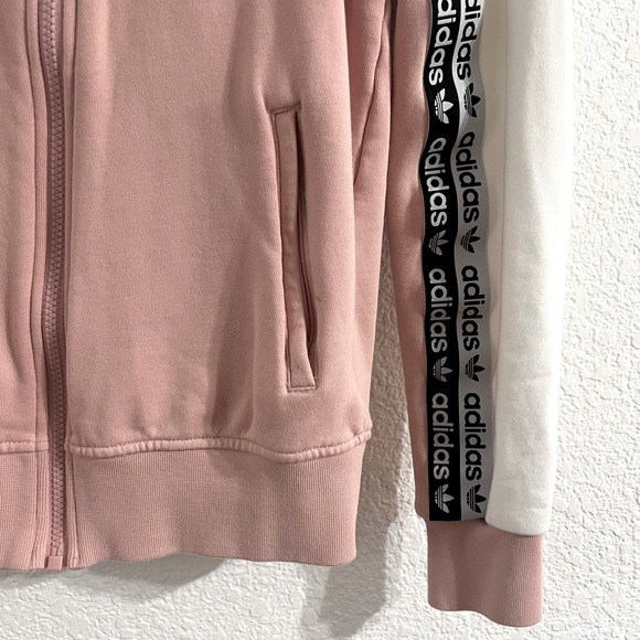 Adidas pink hoodie girls size xs - Picture 2 of 11